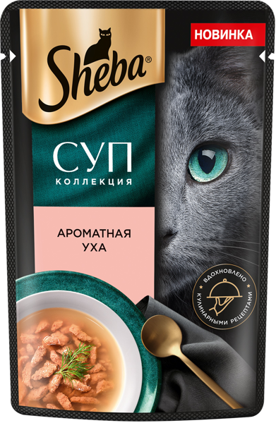 Изображение Корм для кошек Шеба суп форель Марс м/у, 70 г