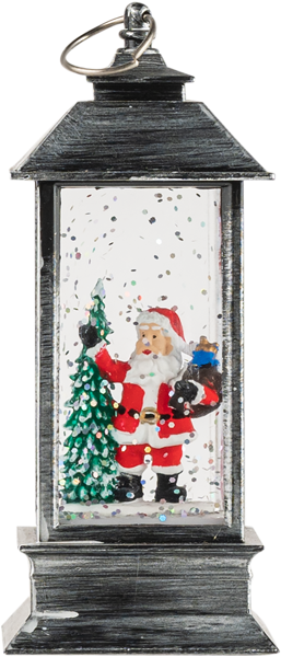 Изображение Светильник 13см на батарейках Купман фонарь с блестками ассорт Купман Интернэшнл , 1 шт