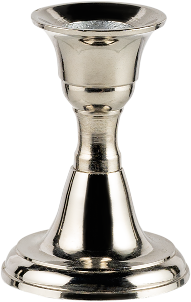 Изображение Подсвечник 8см алюминий Купман серебряный Купман Интернэшнл , 1 шт