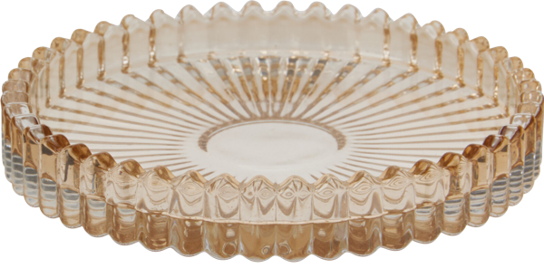 Изображение Подсвечник 10см стекло Купман круглый ассорти Купман Интернэшнл , 1 шт