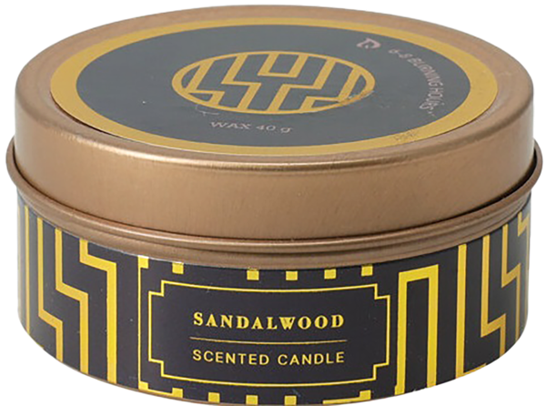 Изображение Свеча 6*3см в банке Купман арома геометрический Купман Интернэшнл , 1 шт