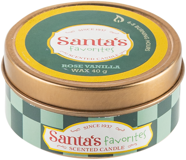 Изображение Свеча 6*3см в банке Купман арома новогодний Купман Интернэшнл , 1 шт