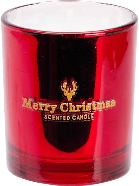 Изображение Свеча 7см в стакане Купман мерри кристмас глянцевая Купман Интернэшнл , 1 шт
