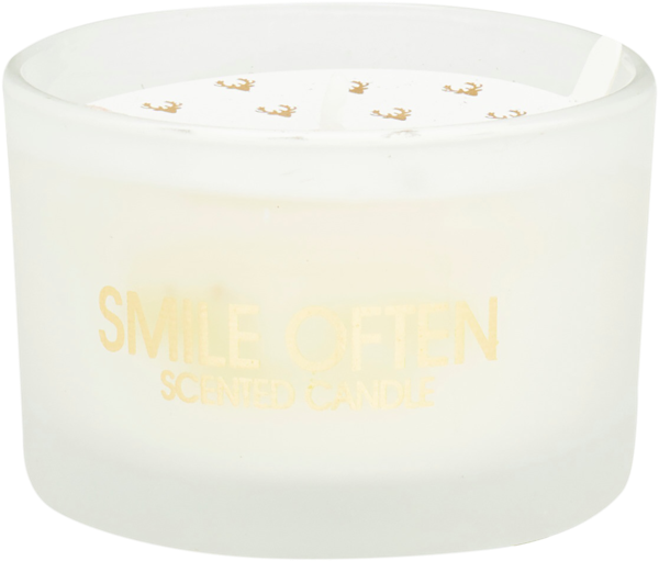 Изображение Свеча 7см в стакане Купман смайл ассорти Купман Интернэшнл , 1 шт