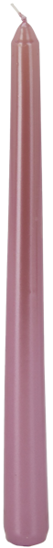 Изображение Свеча 25см столовая Купман розовая металлик Купман Интернэшнл , 1 шт