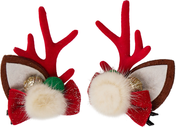 Изображение Заколка 5см для волос Купман новогодняя ассорти Купман Интернэшнл , 2 шт