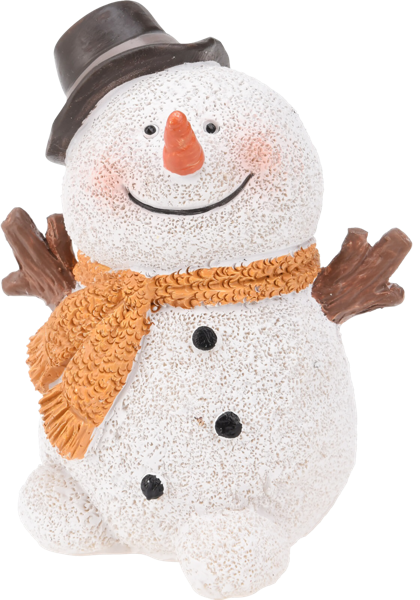 Изображение Статуэтка 10см полистоун Купман снеговик ассорти Купман Интернэшнл , 1 шт