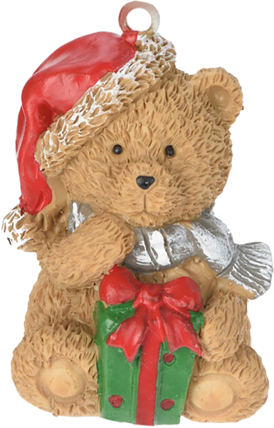 Изображение Подвеска 5см полистоун Купман медвежонок в колпаке Купман Интернэшнл , 1 шт