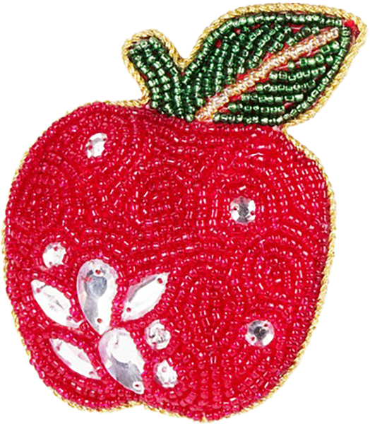 Изображение Подвеска 10см стекло Купман фрукты ассорти Купман Интернэшнл , 1 шт