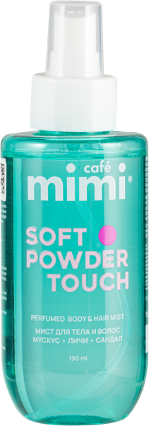 Изображение Мист для волос и тела Кафе мими мускус сандал парфюм ДизайнСоап п/у, 190 мл