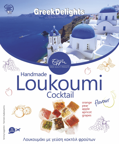 Изображение Рахат-Лукум Классический Элли Санторини Макридари кор, 150 г