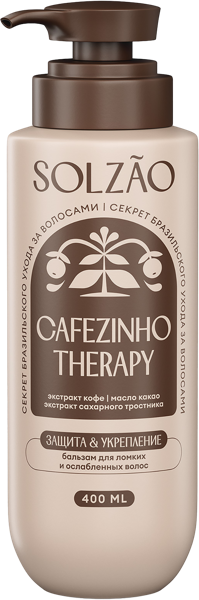 Изображение Бальзам для ломких волос Солзао укрепление Капелла п/у, 400 мл