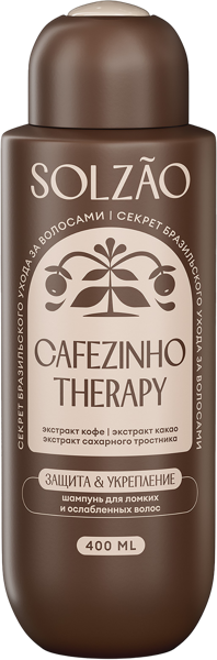 Изображение Шампунь для ломких волос Солзао укрепление Капелла п/у, 400 мл