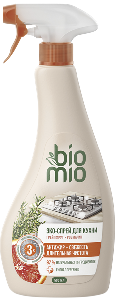 Изображение Спрей для кухни Биомио грейпфрут розмарин Капелла п/у, 500 мл
