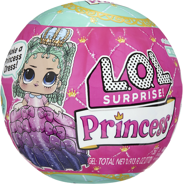 Изображение Игрушка сюрприз Лол кукла принцесса с акс МГА п/у, 1 шт