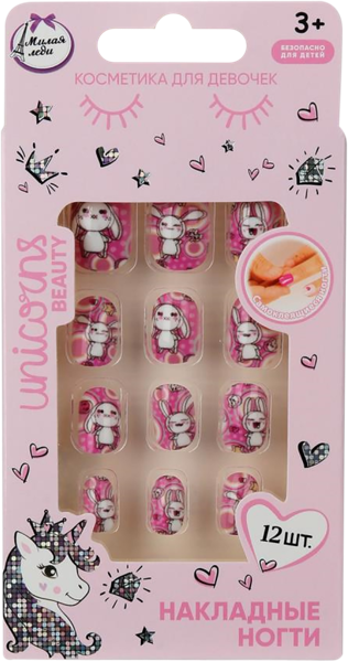 Изображение Набор для дизайна ногтей Милая леди единорог Шанту Сити к/у, 1 шт