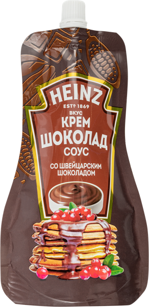 Изображение Соус десертный Хайнц шоколад Петропродукт м/у, 200 г