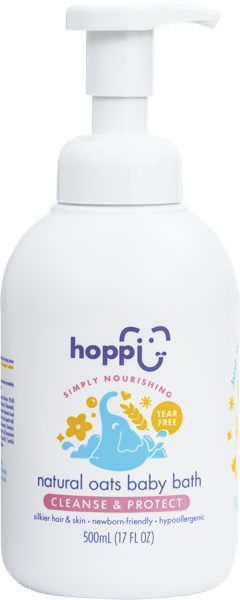 Изображение Гель для купания детский Хоппи экстракт овса Нэйчеркер Косметикс п/у, 500 мл