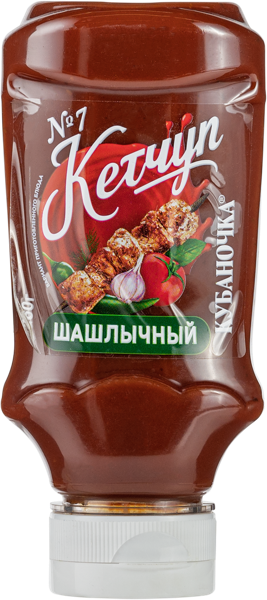 Изображение Кетчуп томатный Кубаночка шашлычный №7 Гранд-Стар п/б, 260 г