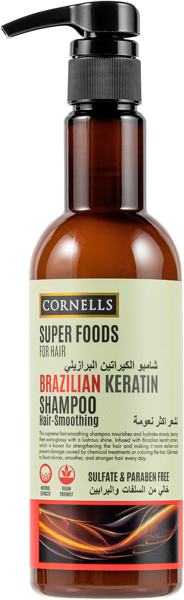 Изображение Шампунь для всех типов волос Корнеллс кератин укрепляющий Премьер косметикс п/у, 500 мл