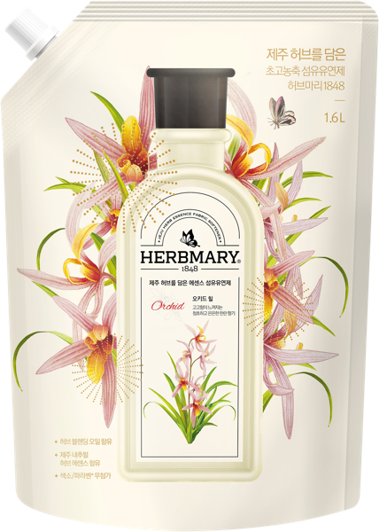 Изображение Кондиционер для белья Хербмари орхидея запаска Экён м/у, 1,6 л