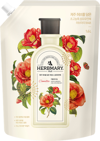 Изображение Кондиционер для белья Хербмари камелия запаска Экён м/у, 1,6 л