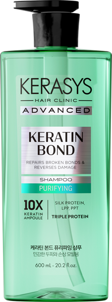 Изображение Шампунь для поврежд волос Керасис Эдванс Кератин Бонд восстановление Экён п/у, 600 мл