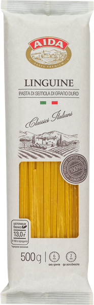 Изображение Макароны из твердых сортов Аида лингвини Агро-Альянс ОМФ м/у, 500 г