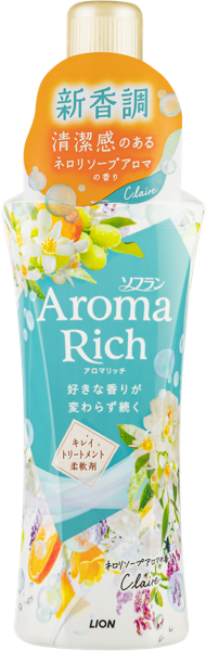 Изображение Кондиционер для белья Лайон арома рич клэр Лайон ЛТД п/у, 480 мл