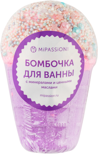 Изображение Гейзер для ванны мороженое Мипэшн ягодный лед Мипэшн ООО м/у, 110 г