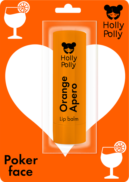 Изображение Бальзам для губ Холли полли апельсиновый аперо 4,8г Галант Косметик - М к/у, 1 шт