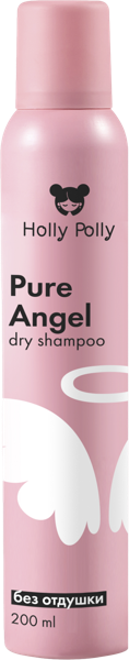 Изображение Шампунь для волос сухой Холли полли чистый ангел Аэрофа ж/б, 200 мл