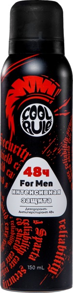 Изображение Антиперспирант мужской Кул рул интенсивная защита Аэрофа ж/б, 150 мл