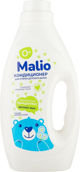 Изображение Кондиционер для белья Малио детский Эфко-Каскад КРЦ ООО п/у, 1 л