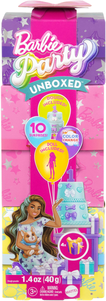 Изображение Кукла бирюзовая Барби день рождение питомца Маттэл к/у, 1 шт