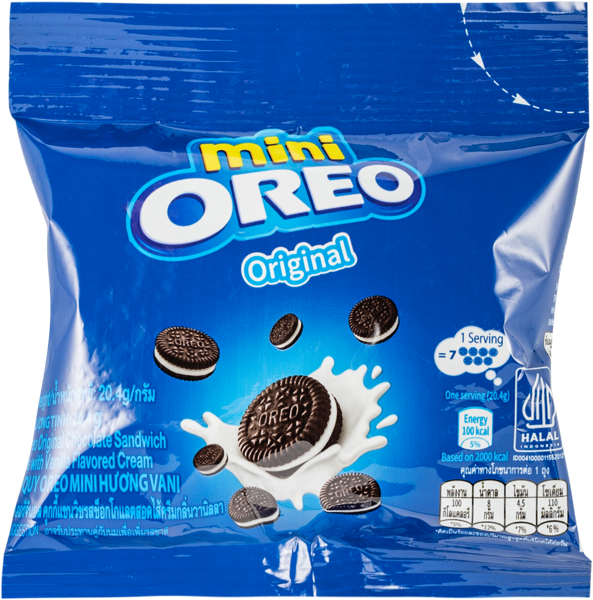 Изображение Печенье мини Орео оригинальное Мондэлис м/у, 20,4 г