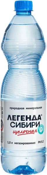 Изображение Мин вода негаз pH 8,2 Легенда Сибири лечебно-столовая Экосистема НСК п/б, 1 л