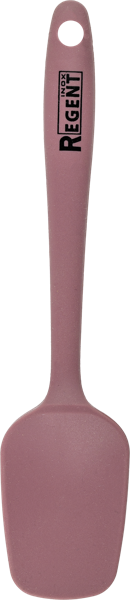 Изображение Ложка 20,5см для кухни Регент инокс силикон бордовая Регент Рус м/у, 2 шт