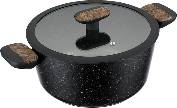 Изображение Кастрюля 4,3л индукция Регент инокс альберо с крышкой Регент Рус кор, 1 шт