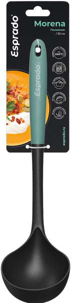 Изображение Половник 33см для кухни Эспрадо морена пластик Эспрадо м/у, 1 шт