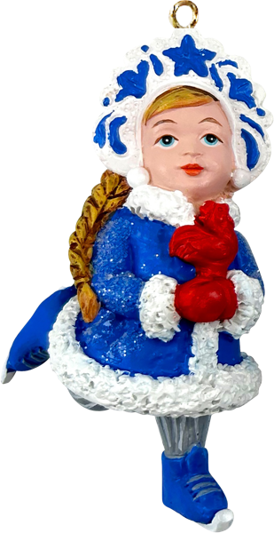 Изображение Елочное украшение 9см Мэджик Тайм снегурочка Феникс-Презент , 1 шт