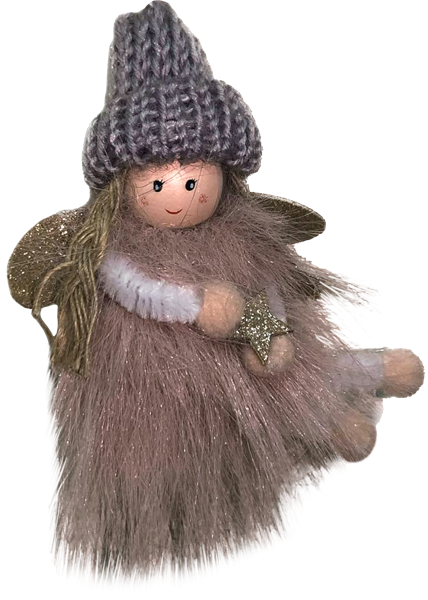 Изображение Елочное украшение 11см Мэджик Тайм девочка в колпаке Феникс-Презент , 1 шт