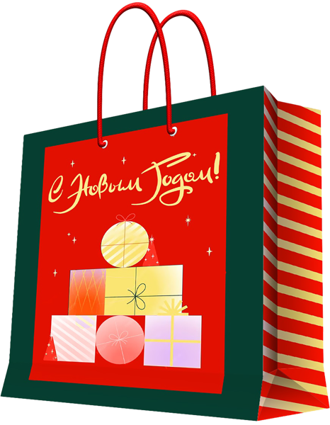 Изображение Пакет 33*26см бумажный Мэджик Пак новогодние подарки Феникс-Презент , 1 шт