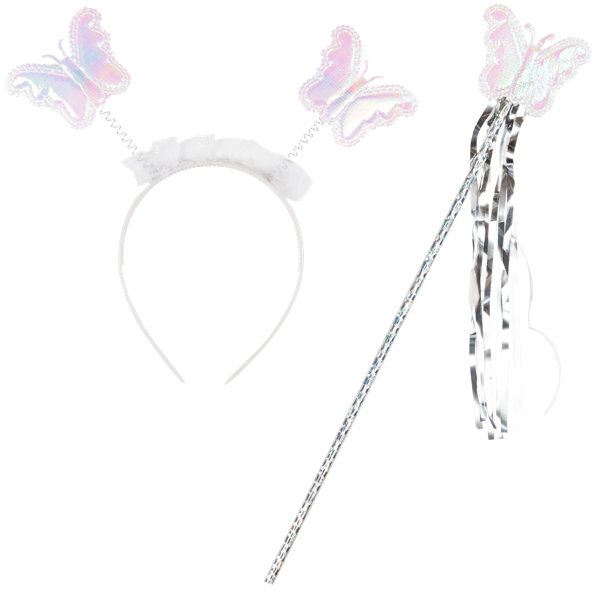 Изображение Набор карнавальный Мэджик Тайм палочка ободок серебристы Феникс-Презент м/у, 1 шт