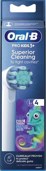 Изображение Насадка для электро щетки Орал-би хамелеон ЕВ10С Проктер Энд Гэмбл п/у, 4 шт