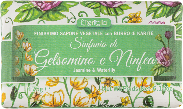 Изображение Мыло туалетное Айтериталия жасмин лилия БиСиЭс м/у, 175 г