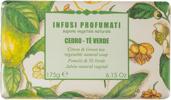 Изображение Мыло туалетное Айтериталия цитрон и зеленый чай БиСиЭс м/у, 175 г