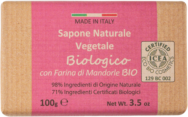 Изображение Мыло туалетное Айтериталия миндальное масло БиСиЭс м/у, 100 г