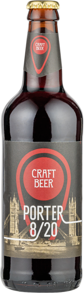 Изображение Пиво темное Лагер 8,5% Криница Портер 8/20 Криница с/б, 0,5 л