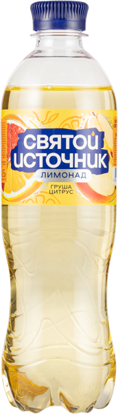 Изображение Напиток Святой Источник Груша Цитрус Завод Святой Источник п/б, 0,5 л